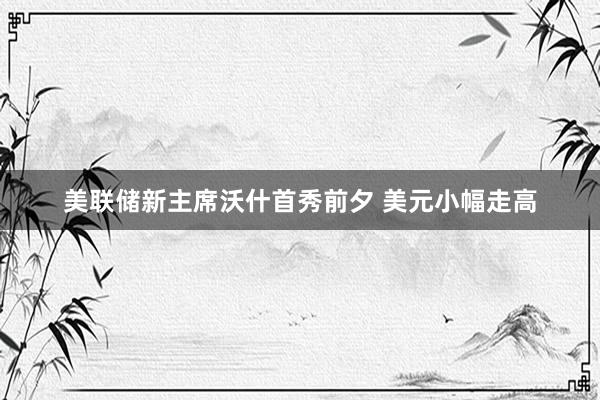 美联储新主席沃什首秀前夕 美元小幅走高